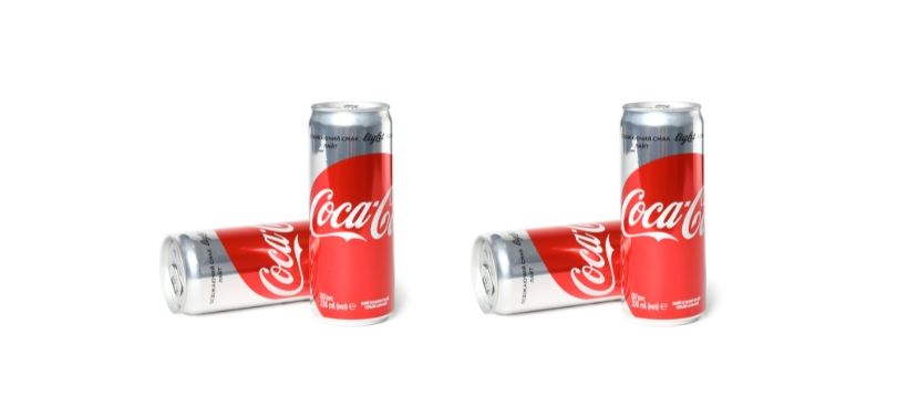 Four Standard Beverage Cans