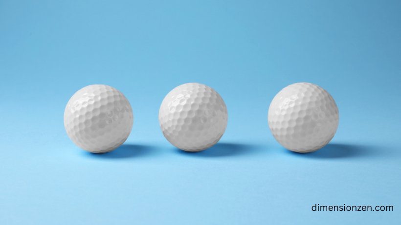 Three Golf Balls