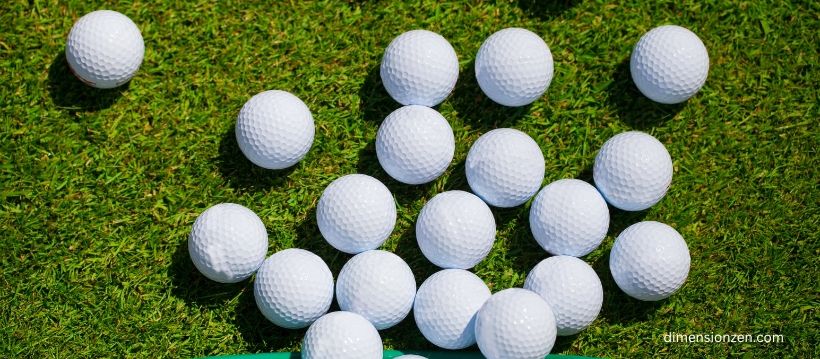 Eight Golf Balls