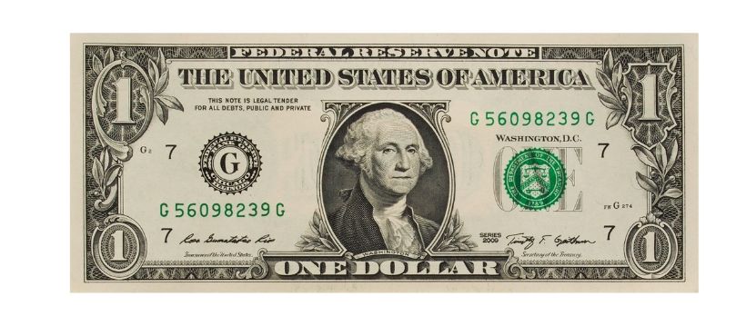 Eight US Dollar Notes