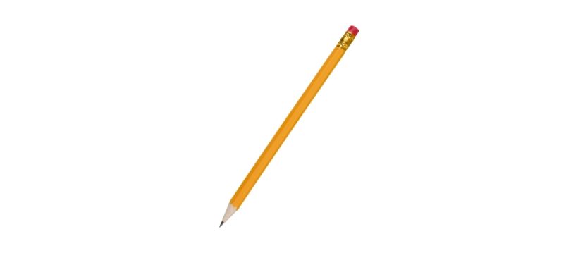 Length of Two No. 2 Pencils