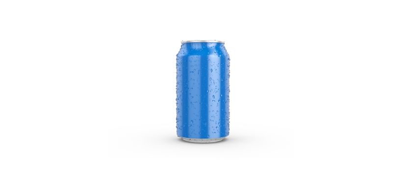 Six Standard Beverage Cans