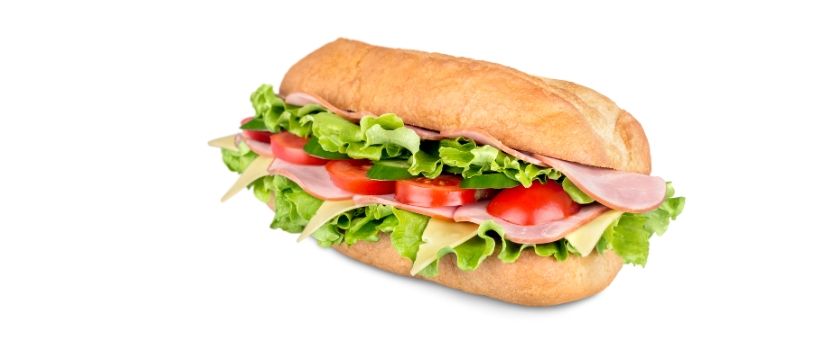 Two Subway Sandwiches