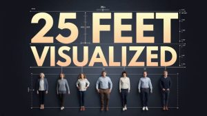 how long is 25 ft