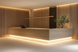 Why Choose an L-Shaped Reception Desk for Your Front Office