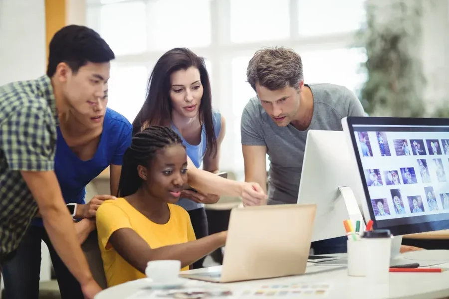 manufacturing website development