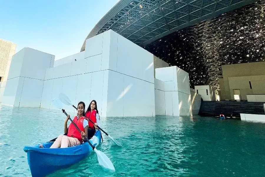 Kayaking in Abu Dhabi