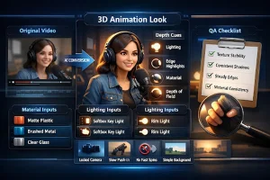 A Controlled “3D Animation Feel” Isn’t 3D Modeling A Practical AI Depth-Cue Conversion Guide