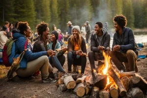 Visitors Get Enjoyable Experience at a Beginner Camp