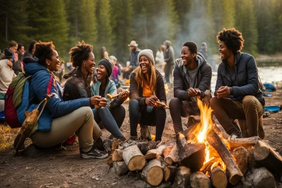 Visitors Get Enjoyable Experience at a Beginner Camp